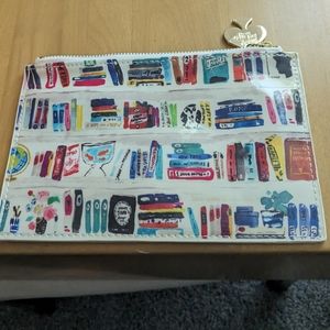 Kate Spade Library Makeup Bag Nwot